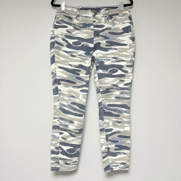 NYDJ Ami Skinny Camo Womens Jeans Size 10‎ - Picture 4 of 9
